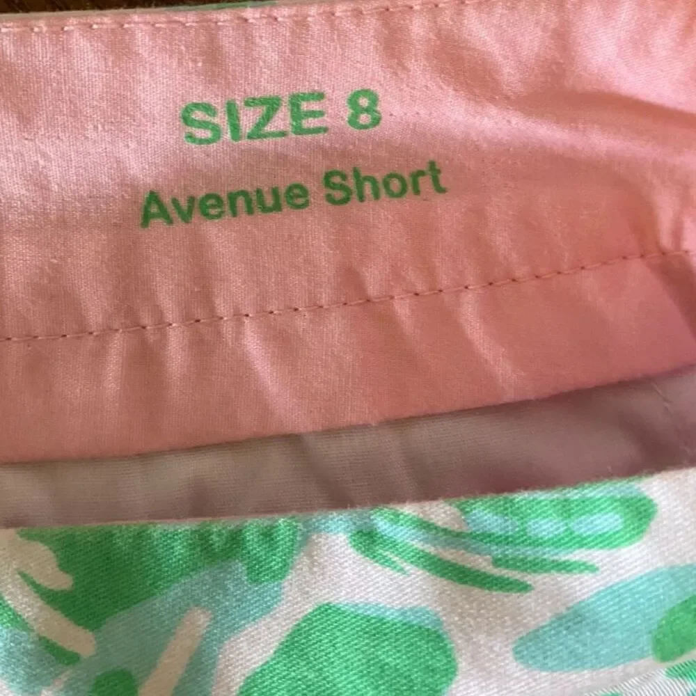 Lilly Pulitzer Cotton Avenue Short Women Size 8